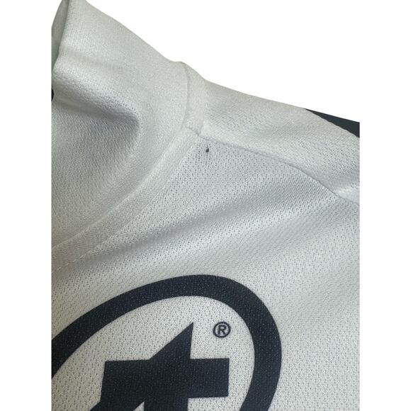 Assos Suisse LS Federation Short Sleeve Full Zip Cycling Jersey Red White sz S - Picture 10 of 11